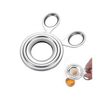 Stainless Steel Egg Topper Cutter Boiled Egg Cracker & Slicer Tool for Soft/Hard Boiled or Raw Eggs,Multi-Functional Kitchen Gadget for Egg Cutting Peeling