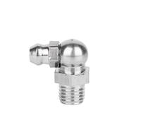Stainless Steel Elbow, 1pc M5 M6 M8 M10 M12 M14 M16 Male Thread 304 Stainless Steel Straight Elbow Type Oil Zerk Grease Nipple Tube Pipe Fitting(M5x0.8 5pcs)