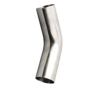 Stainless Steel Elbow 45 Degree Bend .5mm Wall Thickness Polished Exhaust Pipe Fitting for Automotive Repair, 19-51mm Diameter(32 MM)