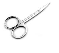 Stainless Steel Elbow Thin Blade Cuticle Scissors Nail Clippers Trimmer Tools,3,9 * 4.2cm