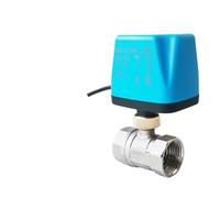 Stainless Steel Electric Ball Valve 2-Wire Power Failure Reset 8 N·m Torque 220V 110V 24V 12V Replacement Solenoid(12VDC-Normally Open)