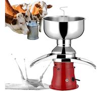 Stainless Steel Electric Cream Separator, 200W 50L/h Milk Centrifugal Separator for Dairy Farm, Skim Milk and Cream Machine