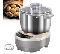 Stainless Steel Electric Dough Mixer, 5L/7L Capacity, Smart Kneading & Fermentation Control, Quiet Motor, Bread Pizza Dumpling Kitchen Baking Machine(7L)