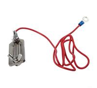Stainless Steel Electric Fence Tape Connector, Adjustable Wire Splice Link for Farm Goat Sheep Poultry, Single or Double Clip Joiner for Ranch Livestock Safety(Single Clip)