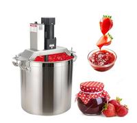 Stainless Steel Electric Food Mixer | Commercial Automatic Jam Stirrer with 4-Blade Mixing Scraper for Soup, Chili Sauce, Beverages, Jam & Porridge | One-Touch Operation
