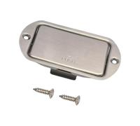 Stainless Steel Electric Guitar Battery Compartment Rusts Resistant Ensures Stable Power Supply For Performers