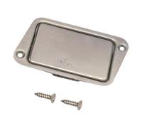 Stainless Steel Electric Guitar Battery Compartment Rusts Resistant Ensures Stable Power Supply For Performers