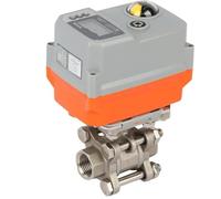 Stainless Steel Electric Motorized Water Actuator Valve Automatic Modulating Price V Port Ball