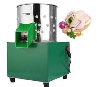 Stainless Steel Electric Poultry Plucker, Heavy Duty Automatic Feather Plucking Machine, Small Size for 3-5 Chickens Quail Farm Processing Use