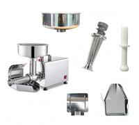 Stainless Steel Electric Processor with 450W Motor and 330mm Height, Multi-Function Design for Juicing and Jam Making, Includes Strainer and Accessories