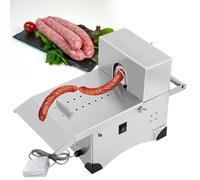 Stainless Steel Electric Sausage Tying & Knotting Machine, 200W Sausage Knotting and Linking Device, Stainless Steel Construction for Commercial and Home Use, for Sausage Compatibility (220V)