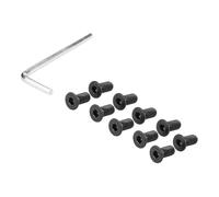 Stainless Steel Electric Scooter Mounting Screw Set with Wrench, for Segway Ninebot ES1/E Series (ES1, E, ES4), 4-Piece or 10-Piece Kit
