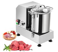 Stainless Steel Electric Vegetable Chopper, Heavy Duty Food Processor for Potato Onion Ginger Cabbage, Multifunctional Veggie Cutter Mincer Meat Grinder