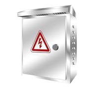 Stainless Steel Electrical Box, Stainless Steel Electrical Project Box For Security Monitoring Multiple Sizes(40x50x18cm/16x20x7in)