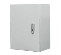 Stainless Steel Electrical Box, Weatherproof Lockable Wall Mount Junction Box, Multiple Sizes, IP55, Steel(40x30x20cm)