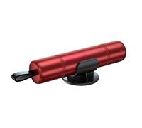 Stainless Steel Emergency Hammer, Window Impact Tool, Car Escape Tool - Shatters Car Windows & Cuts Seatbelts for Family/Traffic Accident Escape,Red-A
