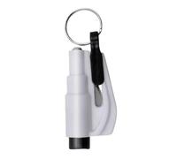 Stainless Steel Emergency Hammer, Window Impact Tool, Car Escape Tool - Shatters Car Windows & Cuts Seatbelts for Family/Traffic Accident Escape,White