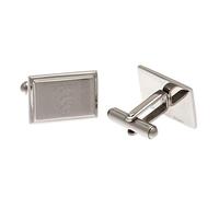 Stainless Steel England FA Oblong Crest Cufflinks