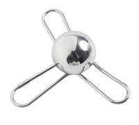 Stainless Steel Espresso Coffee Ice Cube Ball Whiskey Chilling Stone With Holder, Chill Coffee And Whiskey, Coffee Cooling Tool Reusable IceSphere(B)