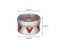 Stainless Steel Espresso Distributor Tamper with Auto-Leveling Gravity Design for Even Coffee Ground Distribution, 51/53/58 mm suitable for Standard Portafilters(05)