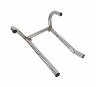 Stainless steel exhaust manifolds compatible with BMW R75 - R80 - R90 Ø 38mm