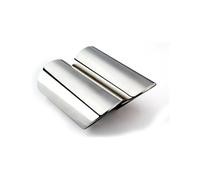 Stainless Steel Exhaust Pipe Muffler Tailpipe Muffler Tip For VW For Scirocco 2009-2022 Car Rear Tail Throat Styling 2Pcs(See the figure 1)