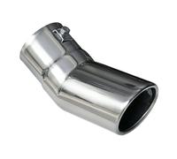 STAINLESS STEEL Exhaust Trim Tail Pipe Angled Slanted 145 x 63mm Universal