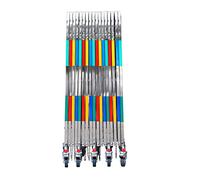 Stainless Steel Expandable Barrier with Reflectors - Multi-Color Safety Gate for Garages Schools Shopping Malls - 1.1 x 3m Portable Traffic Barrier