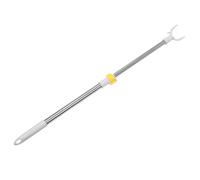 Stainless Steel Extendable Closet Pole with Locking Telescopic Design | Home Use, Compact Short Style, Adjustable Fit, Supports Clothes and Small Garments, Sleek Modern Finish