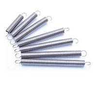 Stainless steel extension spring, wire diameter 1mm and outer diameter 12mm, open hook extension spring, hook extension spring, tension spring, S hook extension spring-1 * 12 * 100
