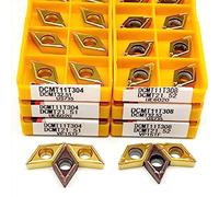 Stainless Steel External Turning Tool CNC DCMT11T304 DCMT11T308-MA VP15TF UE6020 US735 Milling Cutter Turning Tool Lathe(VP15TF,DCMT11T308)