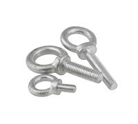 Stainless Steel Eye Bolt, Galvanized Eye Bolts M6 To M20 For Marine Lifting And Cable Rope(M8x16mm)