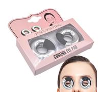 Stainless Steel Eye Circle Ice - Skin Care Dark Circle Cool Packs - Smooth Ergonomic Multi Use Cooler Facial Care Accessories for Grandma Girlfriend Wife Daughter Women