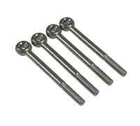 Stainless Steel Eyebolt DIN 444 5MM - 24MM X4 (Marine Grade Metric Eye Bolt) (5MM X 60MM)