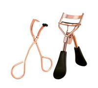 Stainless Steel Eyelash Curler 12pcs Portable Eyelash Curler Set and Stainless Steel Curved Handle Create Perfect Curling Eyelashes(Color 2)