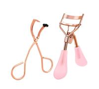 Stainless Steel Eyelash Curler 12pcs Portable Eyelash Curler Set and Stainless Steel Curved Handle Create Perfect Curling Eyelashes(Color 3)