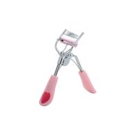 Stainless Steel Eyelash Curler Eyelash Curlers Portable Stainless with Comb Natural Curling Sunflower Clips Suitable for Beginners(Pink)