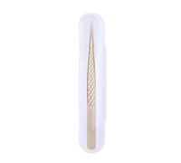 Stainless Steel Eyelash Tweezers Ensuring Reliabled Featuring Textured Grip in Various Environments Beauty Tweezers