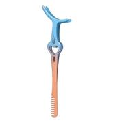 Stainless Steel False Eyelash Assistive Device Eyebrow Comb Eyelash Curler 2 in 1 Simple and Easy to Learn(02)