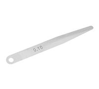 Stainless Steel Feeler Gauge Set 5 Pieces 0.1mm Thickness Tapered Design for Measuring Clearances Valve and Spark Plug Gaps