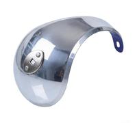 Stainless Steel Fencing Hand Guard Plate for Adult & Child Training, 120 mm / 100 mm Diameter, Dome Protection, Rust-Resistant, Suitable for Foil and Epee Practice(Childrens -Silver)