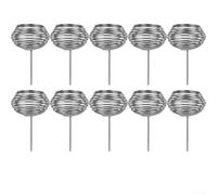 Stainless Steel Fertilizer Box for Bonsai Plants Nutrient Container Weather Resistant Root Targeted Application 10pcs 50pcs Small Large Options for Indoor Outdoor Gardening(3)