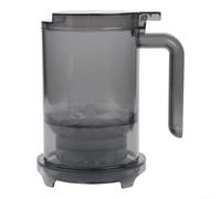 Stainless Steel Filter Tea Infuser Cup 500ML Designed for Temperatures 20C to 100C with Clear Dust Proof Lid for Brew Monitoring (Gray)