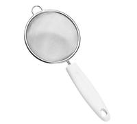 Stainless Steel Fine Mesh Food Strainer, Versatile Fine Mesh Skimmer Spoon Easy to Filter Impurities for Scooping Food (S 40cm / 15.7in)