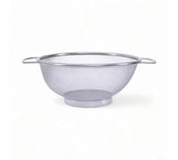Stainless Steel Fine Mesh Sieve with Double Side Handles/ 20cm Diameter Kitchen Strainer for Sifting Flour/Draining Pasta/Rinsing Fruits and Vegetables