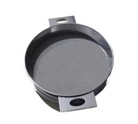 Stainless Steel Fine Mesh Sieve with Stand - Kitchen Strainer for Pollen Honey Oil Residue & Soy Milk - Round Mesh Filter for Cooking & Baking (Silver)