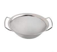 Stainless Steel Fine Mesh Strainer Basket with Two Handles Designed for Flour Sifting and Multifunctional Filtering of Juices, Oils, and Liquids (16cm)