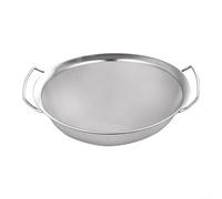 Stainless Steel Fine Mesh Strainer Basket with Two Handles Designed for Flour Sifting and Multifunctional Filtering of Juices, Oils, and Liquids (25cm)