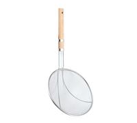 Stainless Steel Fine Mesh Strainer Durable Oil Skimmer Spoon Efficient for Home Kitchen
