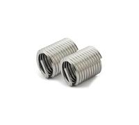 Stainless Steel Fine Thread Insert, 304 Stainless Steel Wire Thread Repair Inserts M3-M8 50 Pieces(M4x0.7x1D)